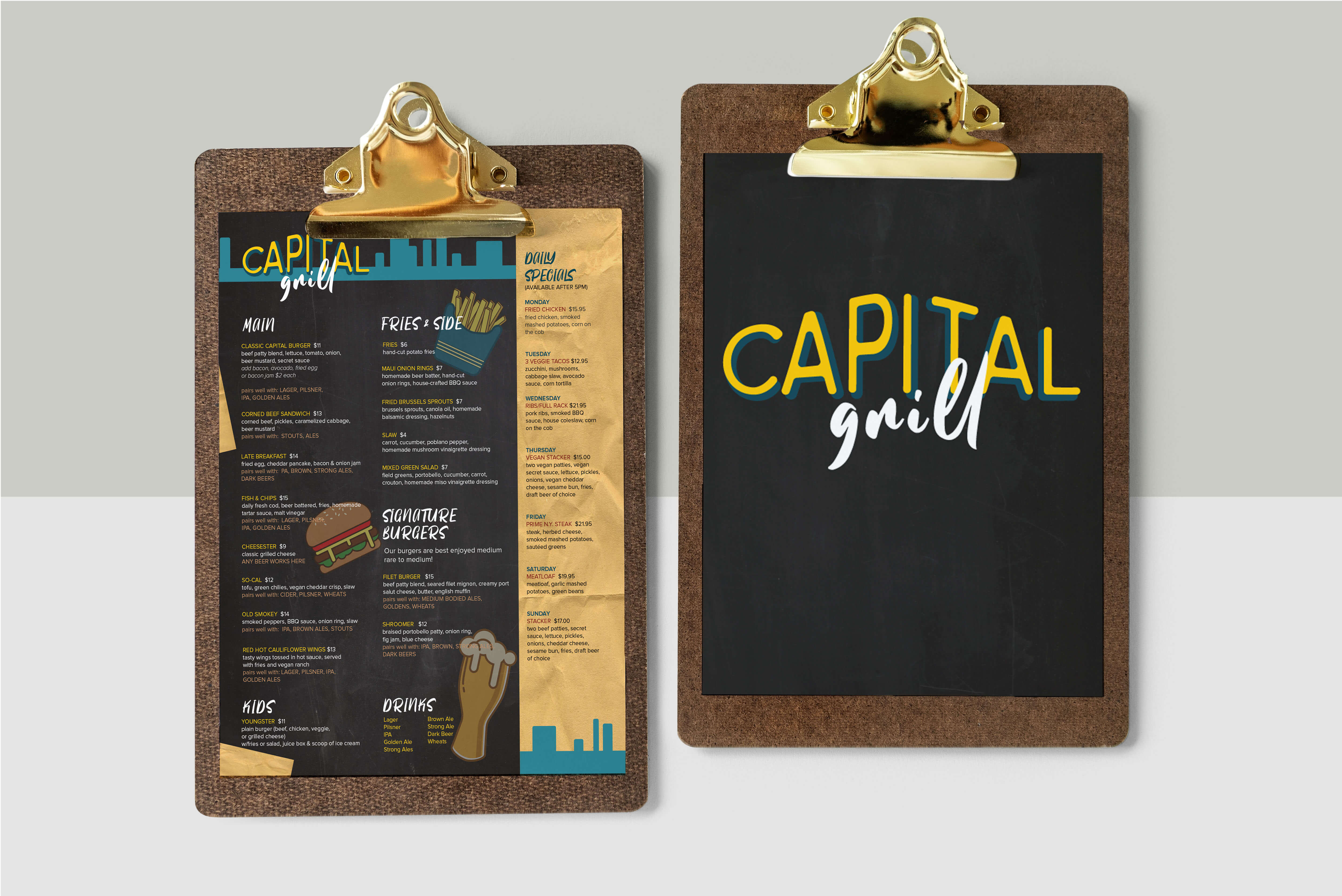 capital grill menu